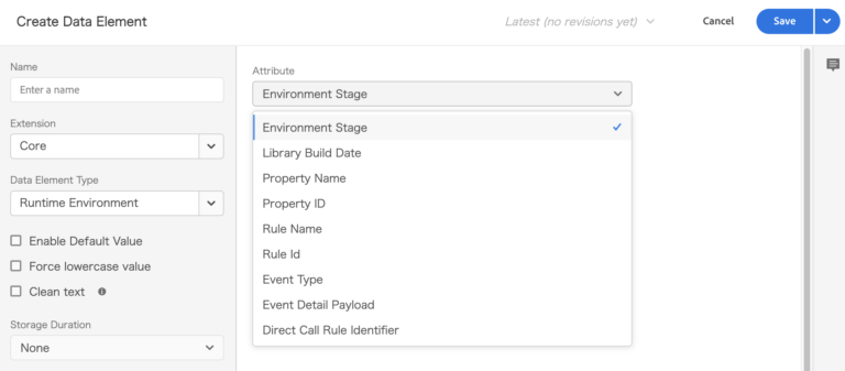 Data-Element-Runtime-Environment