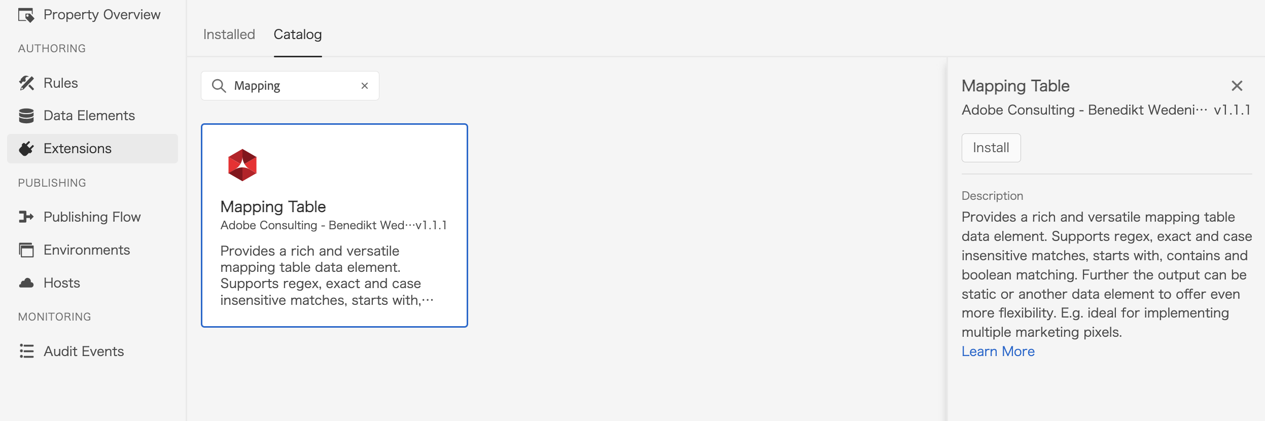 Adobe Launch Mapping Tableエクステンションの紹介｜Implement Digital