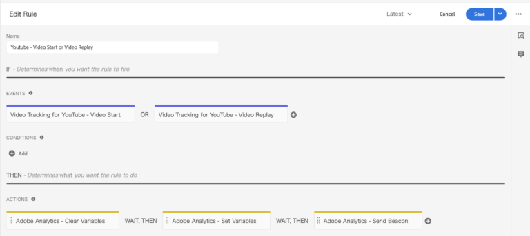 Adobe Launch (Tags)で簡単にYouTube動画計測を行う方法_手動スクリーンショット 8