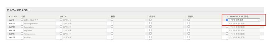 Adobe-Analyticsの変数活用方法（イベントのシリアル化編）_手動スクリーンショット