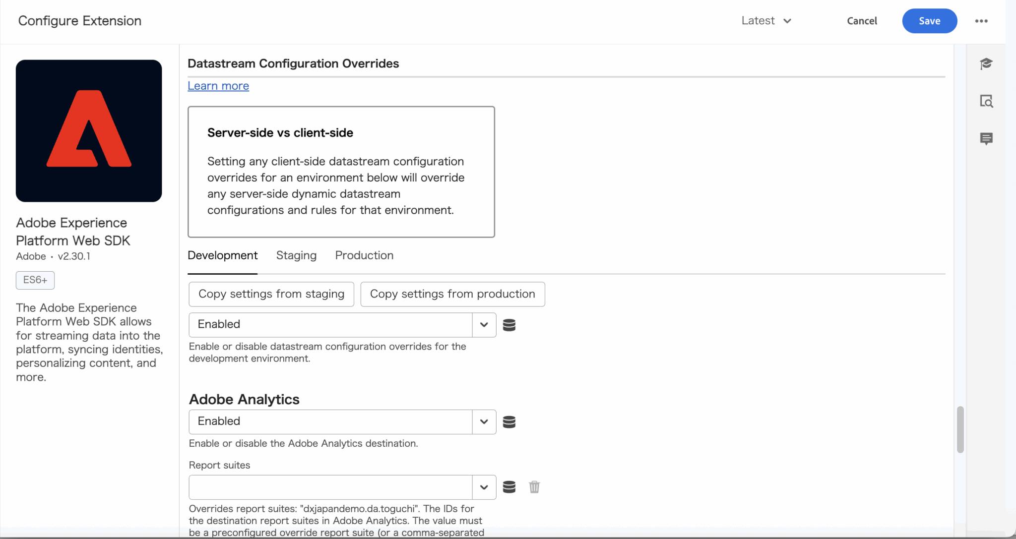 Web SDKでAdobe Targetのプロパティトークンを設定する｜Implement Digital