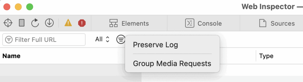 Preserve Logもできる2